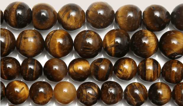 Tiger-Eye Beads For Jewelry (Natural Stone Agates)