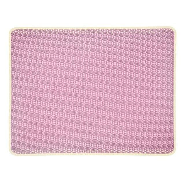 Waterproof-Double Layer Litter mat for cats