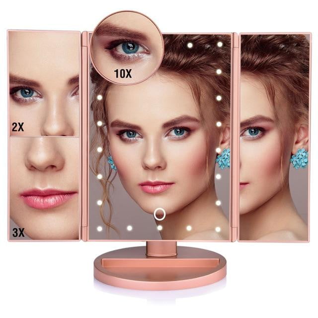 Makeup Mirror With Touch Screen